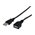 3FT BLACK USB 2.0 EXTENSION CABLE A 3FT BLACK USB 2.0 EXTENSION CABLE A
