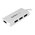 Portable Mini USB 3.0 Hub - White