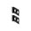 RA RackPDU bracket fits to rear frame RA RackPDU bracket fits to rear frame