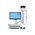 SITSTAND COMBO SYSTEM WORKSURFACE WHITE