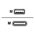 Kit USB Type A to Type C Cable